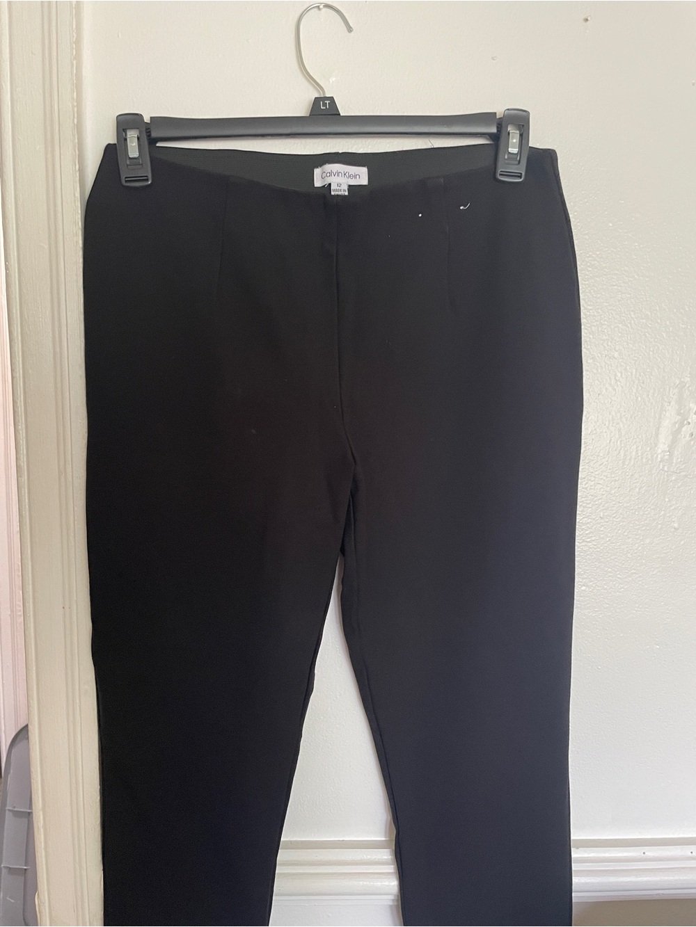 Calvin Klein Black Ankle Pants